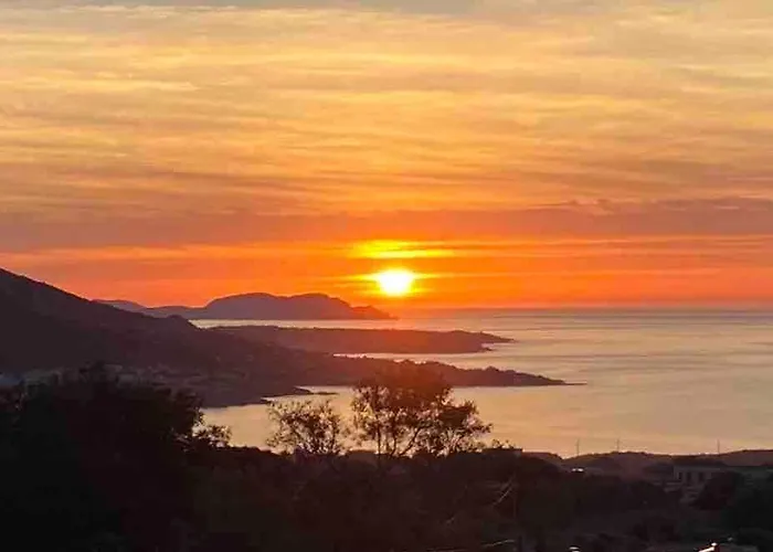 Luciola, With Sea View And Sunset *