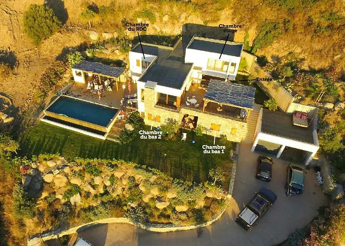 Luciola, With Sea View And Sunset Villa Corbara